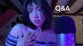 50K Special QampA ASMR  Answering Your Questions Whispering [upl. by Anyaj155]