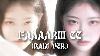 ೃ⁀➷Faaaariii cc rain ver⊹★ [upl. by Carmelo]