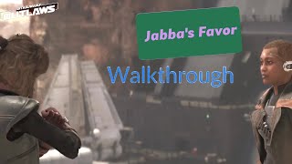 Jabbas Favor Full Walkthrough Star Wars Outlaws [upl. by Hessney]