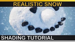 VRay  How to do PROCEDURAL SNOW  Displacement Workflow VRayDisplacementMod [upl. by Eniamraj]