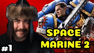 Warhammer 40000 Space Marine 2  1 Bölüm [upl. by Audry168]