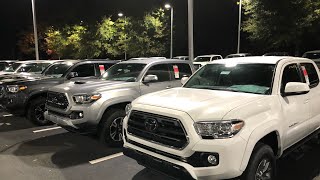 2019 Tacoma  All 9 Color Choices [upl. by Marcin]