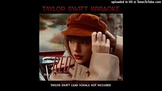 Taylor Swift  All Too Well 10 Minute Version TV Official Instrumental With Backing Vocals [upl. by Anelet]