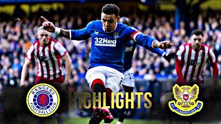 Rangers VS St Johnstone FC  Highlights  Scotland Premiership  7 October 2024 [upl. by Didier]