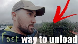 💯How to remove brush🌳 in trailer Lawn care tip [upl. by Stinky97]