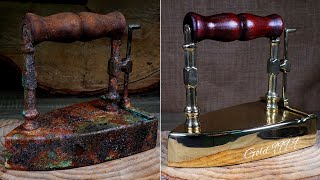 Very Beautiful Antique Iron  Restoration ASMR [upl. by Finbur358]