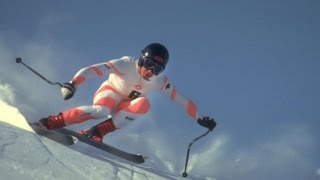 Bill Johnson Olympic downhill gold Sarajevo 1984 [upl. by Salamanca519]