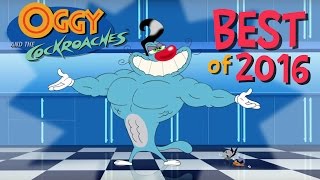 Top 10 Best episodes 2016  Oggy and the Cockroaches [upl. by Assilav]