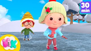 Descubra as estações do ano ❄️🍂  Música Infantil  HeyKids em Português [upl. by Alayne]