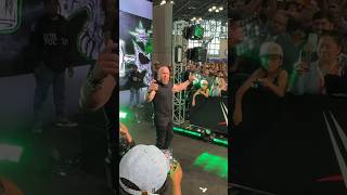 Triple H Surprise Entrance at Fanatics Fest👀 wwe shorts [upl. by Gnoc]