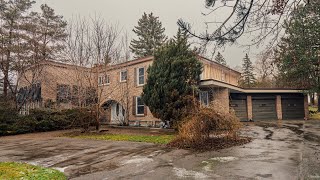 A Shocking Look Inside This Devastated Millionaires 1970s Retro Mansion [upl. by Min57]