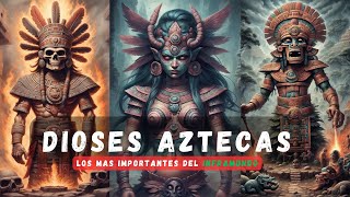 Los 7 Dioses del Inframundo Azteca 💀 MitologíaAzteca [upl. by Sivehc]