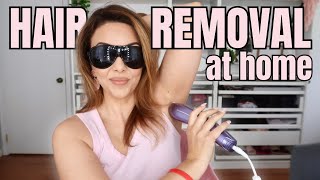 Ultimate IPL HAIR REMOVAL AtHome Experience The Ulike Air 10  Amber Lykins [upl. by Kayne]