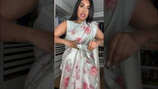 Floral Saree grwm grwm [upl. by Borszcz]