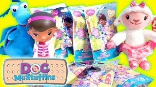 Doc McStuffins Surprise Mystery Blind Bags with Doc Stuffy amp Lambie  Disney Jr [upl. by Tugman]