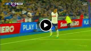 Pedro Porro Goal Leicester City vs Tottenham Hotspur 01 Goals and Extended Highlights [upl. by Garaway]