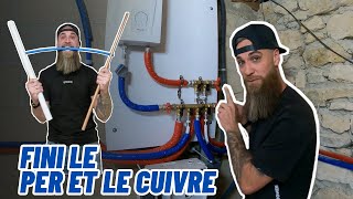 Comment réussir une installation de plomberie en multicouche sur collecteur facilement  Ep 136 [upl. by Croix206]