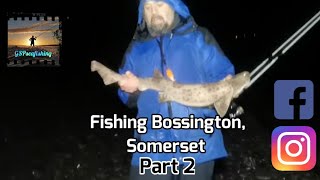 Sea Fishing UK  Bossington Beach Somerset  A Long Drive A Long Session and Plenty of Fish PART 2 [upl. by Eciened]