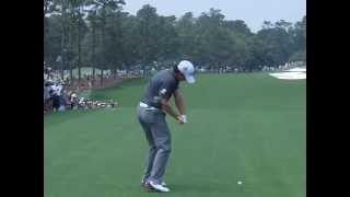 Rory McIlroy Slow Motion Driver Golf Swing  Masters 2012 [upl. by Nylidnam]