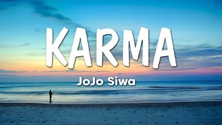 JoJo Siwa  Karma Lyrics [upl. by Aivad]