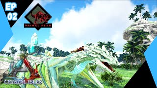 ARK EVOLVED PRIMAL FEAR CRYSTAL INSLAND EP 02 [upl. by Nodnelg]