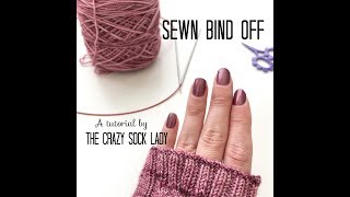 Sewn Bind Off Tutorial [upl. by Shela]