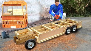 गरीब का लघु ट्रक Garib Ka Miniature Wooden Truck Comedy Video [upl. by Anasor]