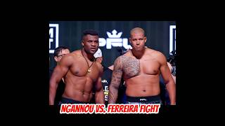 Ngannou vs Ferreira fight [upl. by Oigimer484]