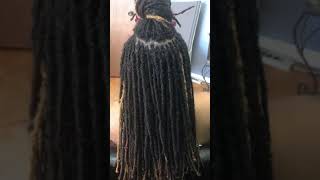 Crochet Dreadlocks in Dallas Texas area with Essence of Locks [upl. by Jenks]