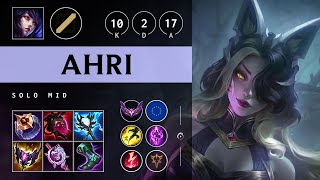 Ahri Mid vs LeBlanc Dominating  EUW Master Patch 1419 [upl. by Olympie]