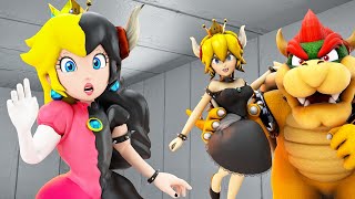 Princess Peach  Bowsette Transforamtion The Super Mario Bros [upl. by Stephani491]