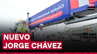 Nuevo terminal de pasajeros del aeropuerto Jorge Chávez entrará en operación en enero de 2025 [upl. by Gazo494]