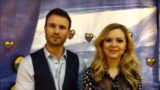 Eurovision 2015 Monika amp Vaidas Lithuania 2015 [upl. by Edie]