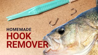 Homemade Disgorger Hook Remover  DIY Fishing Tools and How To [upl. by Suoirad789]