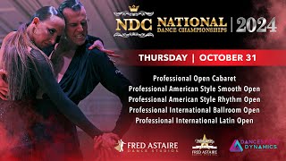 2024 Fred Astaire National Ballroom Dance Competition Professional Open Divisions [upl. by Goodkin776]