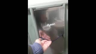 Dyson Airblade V HU02 Chrome Hand dryer at Gibside Chapel Forest in Rowlands Gill [upl. by Mahau]