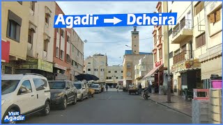 Agadir Dcheira Inezgane  Agadir City Tour 2023 [upl. by Notnats632]