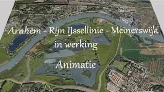 IJssellinie Arnhem in werking ─ 3D Animatie [upl. by Allene586]