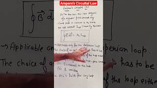 Amperes Circuital Law  Class12 Chapter 4  JEENEETBoards [upl. by Adnaloj783]