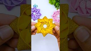 Easy Foam Sheet Flower Making 🌸 DIY Crafts and Decor Ideas shorts diy craft [upl. by Aenil]