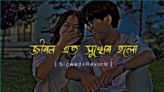 Jibon Ato Sukher Holo জীৰন এত সুখেৱ হলো Lofi SongSlowedReverbSad Song [upl. by Jew]