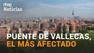 Un recorrido por PUENTE DE VALLECAS el distrito con MAYOR tasa de CONTAGIOS en MADRID  RTVE [upl. by Pandich701]