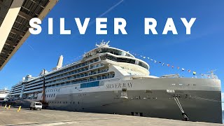 SILVER RAY OUR FIRST DAY ON TRANSATLANTIC CRUISE FROM LISBON DECEMBER 2024  Первый день на 🛳️ [upl. by Ayikal]