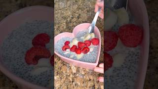 chia pudding✨ snacks easyrecipe snackvideo lunch dessert breakfast youtubeshorts [upl. by Koehler752]