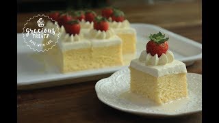 Tres Leches Cake  3 Milk Cake Recipe [upl. by Kenleigh]