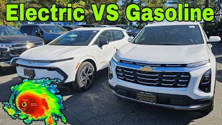 Electric VS Gas vehicles before during amp after a natural disaster like a Hurricane [upl. by Eecats]