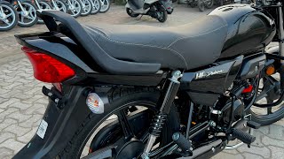 2024 Model Hero Hf Deluxe Black Color Review  Price  Mileage  Features  Hf Deluxe bike [upl. by Ro639]