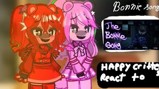 happy critters react to the Bonnie song [upl. by Christmas612]