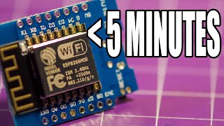 Get Started With A D1 Mini ESP8266 In Under 5 Minutes [upl. by Mavilia]