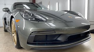 2022 Porsche 718 Cayman Paint Protection Film [upl. by Foley90]